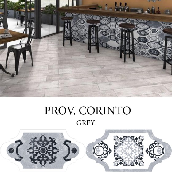 IMPORTILES PROV CORINTO GREY 16x32